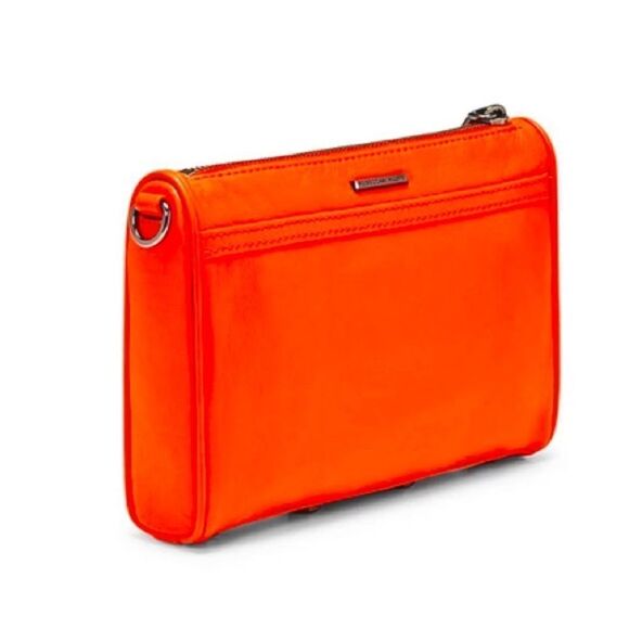 REBECCA MINKOFF “Mini MAC” Watermelon Leather Xbdy - Picture 7 of 8